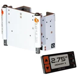 Impulse Xl 10" Set Back Electric Jack Plate W/Smart Control - White Cerakote