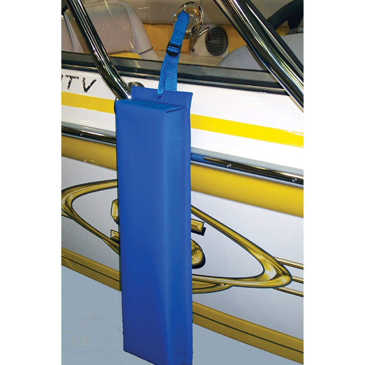 Airhead HH-1 HULL HUGR Flat Fender - 26" x 6" x 2.5", Blue - HH-1