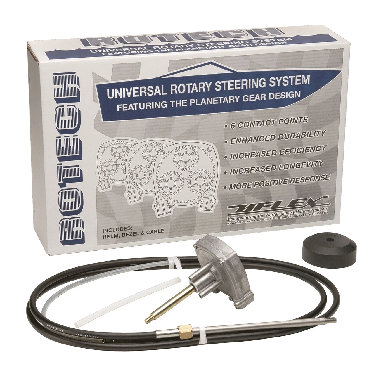 Uflex ROTECH11 Rotech Rotary Steering System - 11' - ROTECH11