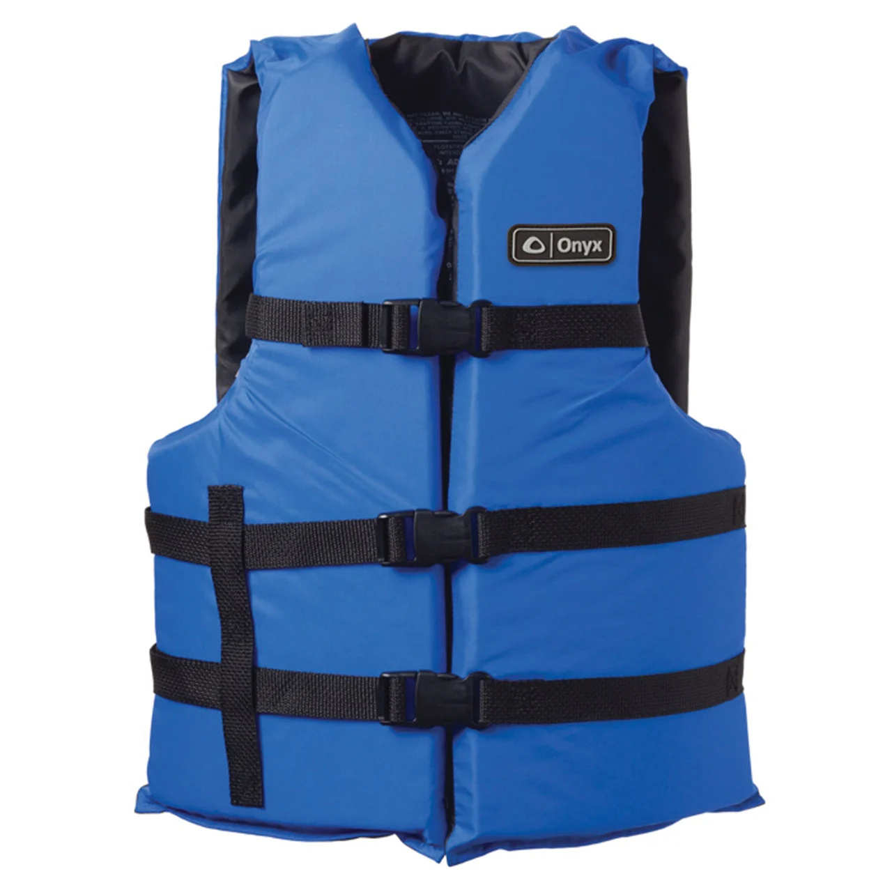 Onyx 103000-500-005-12 General Purpose Vests - Adult 2XL/4XL, Blue/Black - 103000-500-005-12