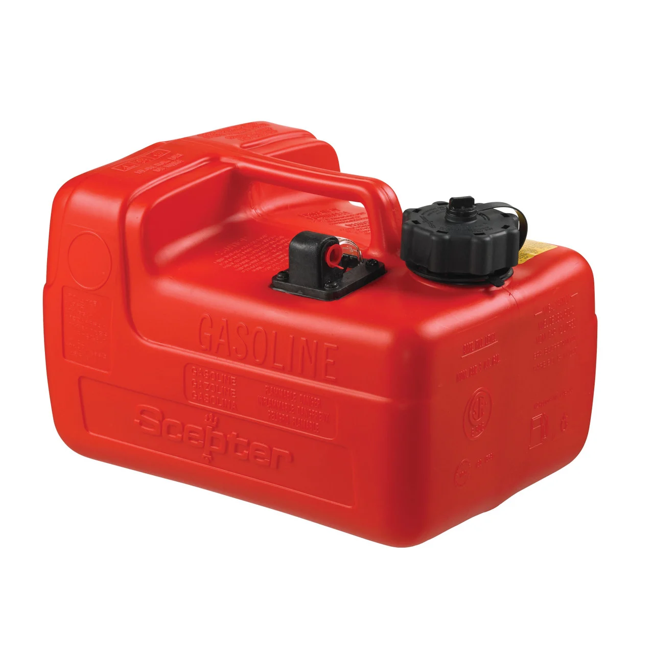 SCEPTER 08576 OEM Choice Portable Marine Fuel Tank - 3.2 Gallon - 8576