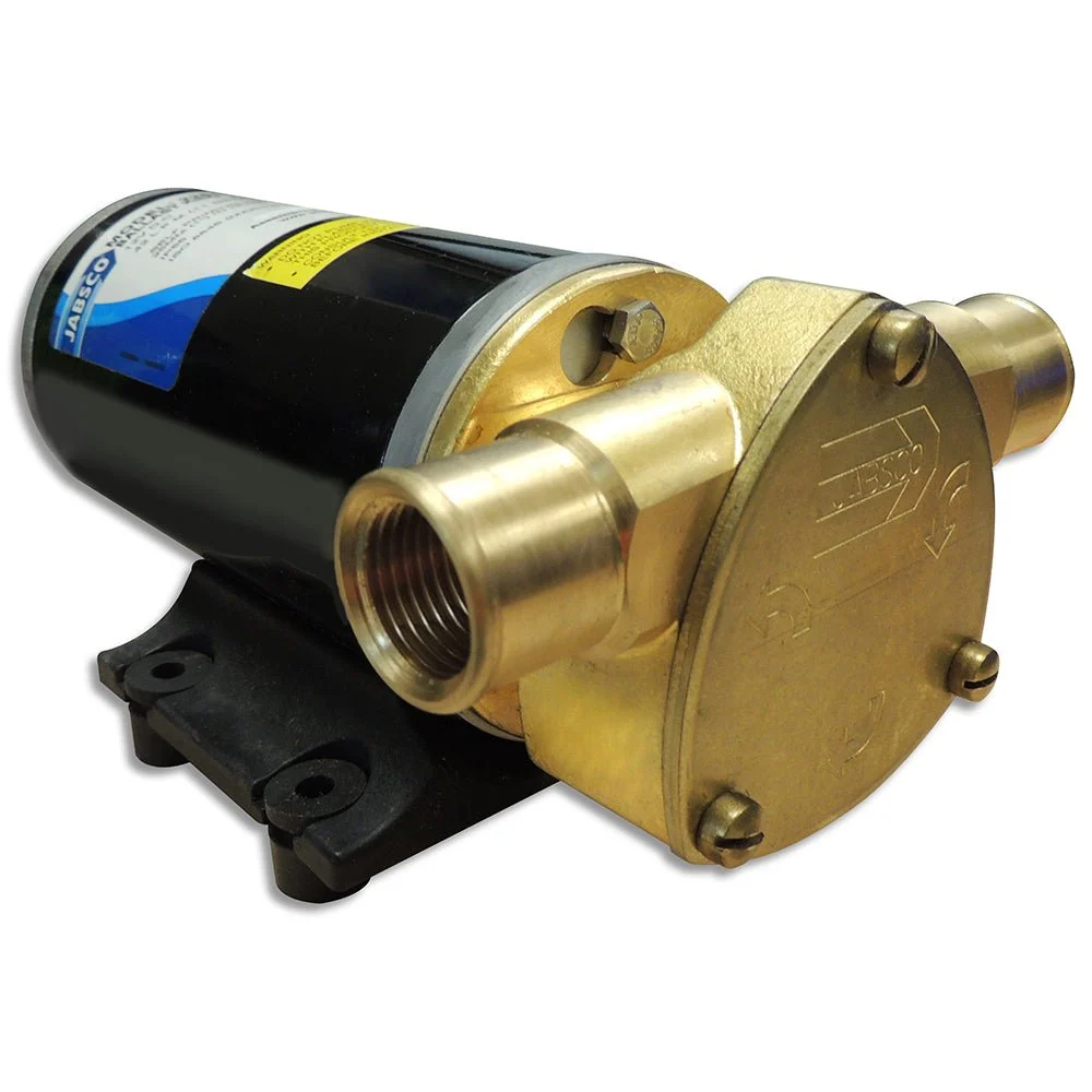 Jabsco Ballast King Bronze DC Pump w/o Switch - 15 GPM – Marine Engine Cooling Replacement Part