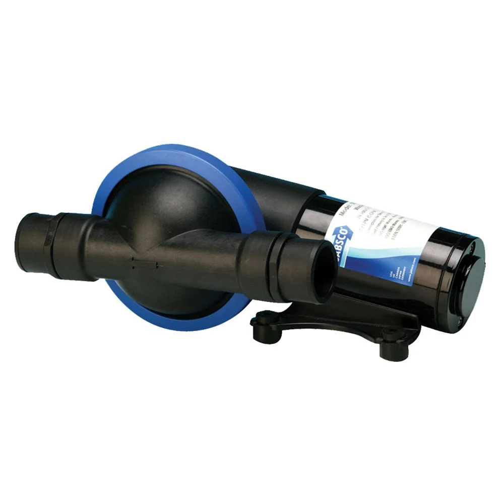 Jabsco Fish Box Evacuation Pump - 24VDC 5GPM Diaphragm w/1.5" Fittings – Marine Boat Replacement Part