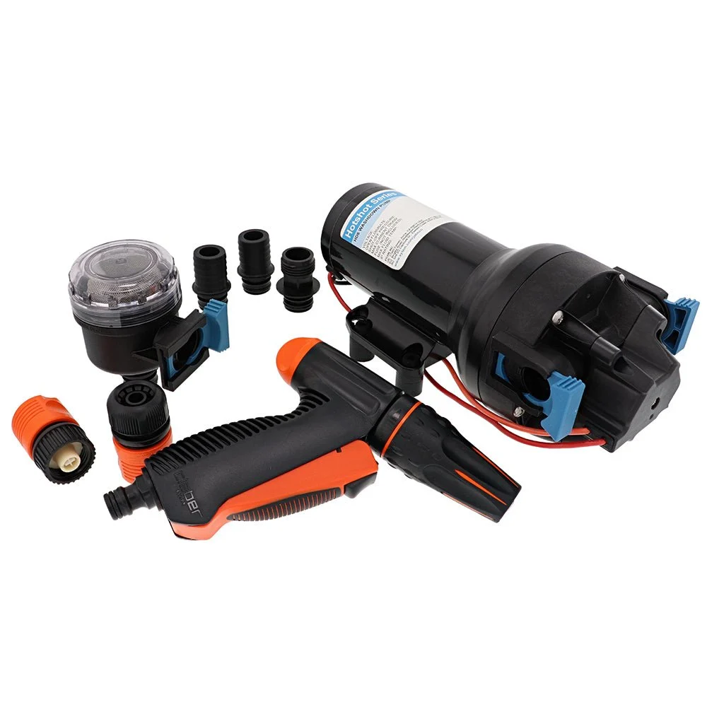Jabsco HotShot HD6 Heavy Duty Washdown Pump - 24V - 6 GPM - 70 PSI – Marine Boat Replacement Part