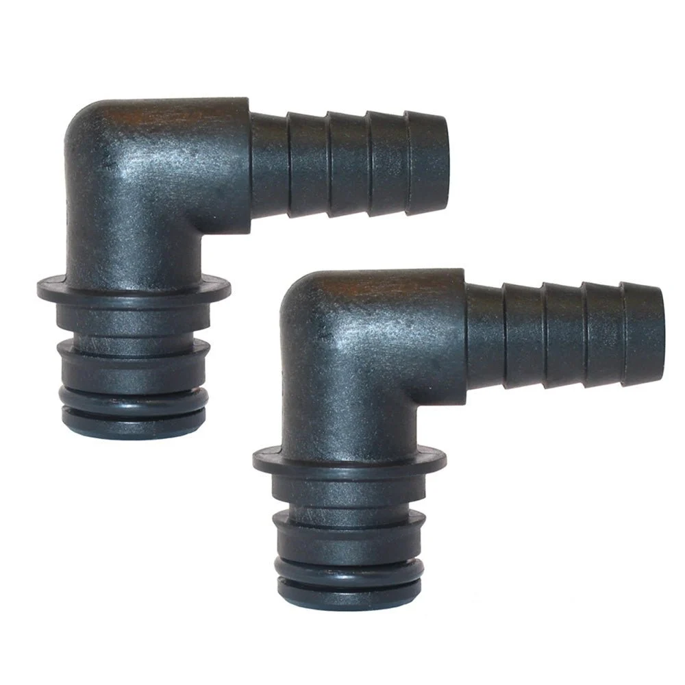 Jabsco Port Kit 90-Degree Elbow 1/2" Hose Fitting - Pair – Marine Boat Replacement Part
