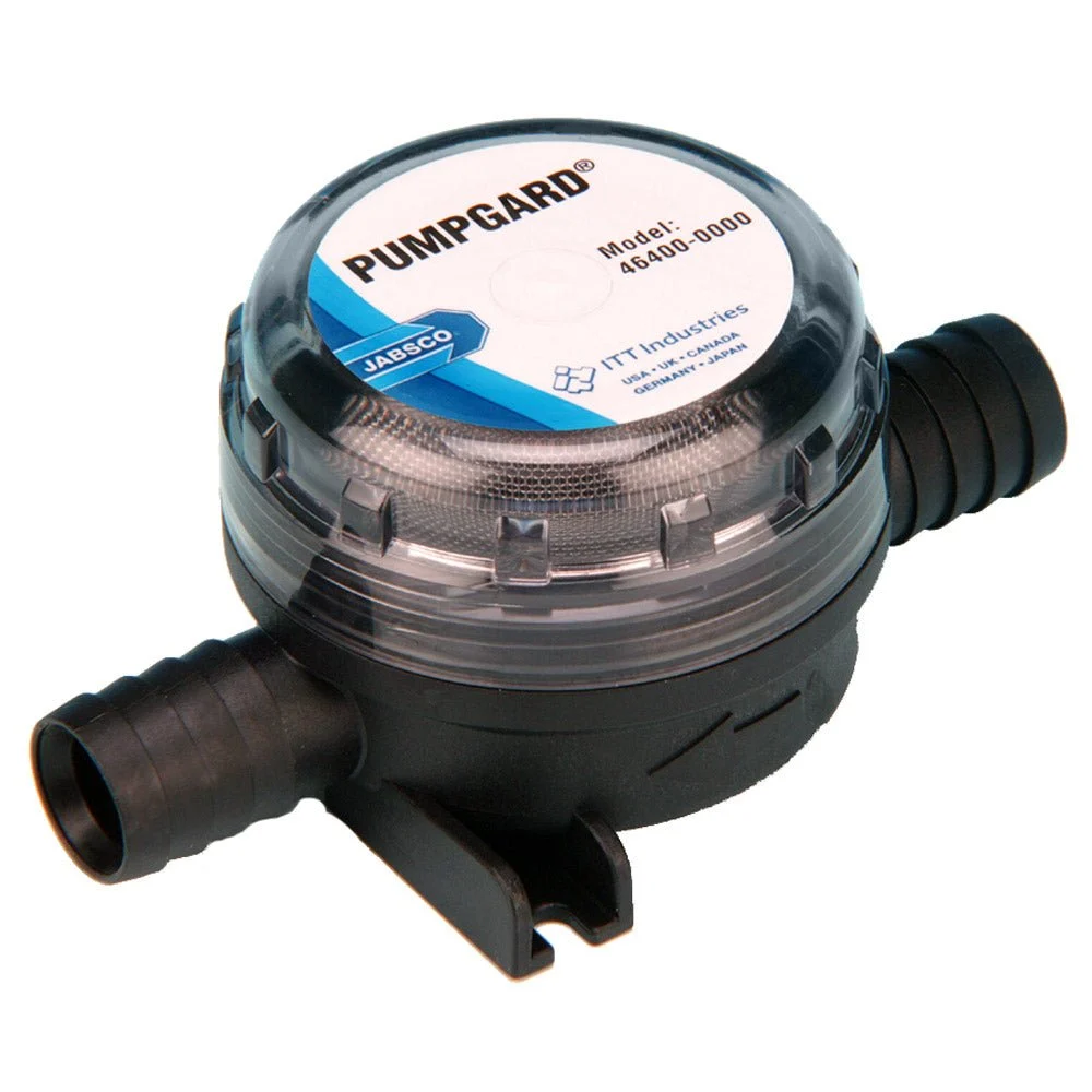 Jabsco Pumpgard In-Line Strainer 3/4" Barb (Low Profile) – Boat Pump & Plumbing Part