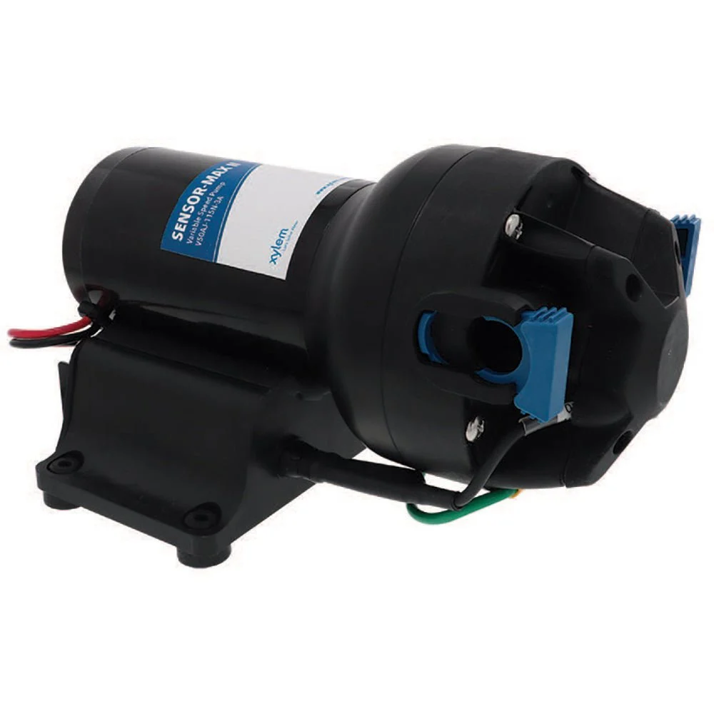 Jabsco Sensor Max II 5 GPM Variable Speed Freshwater Pump - 12V, 40 PSI – Marine Engine Cooling Replacement Part
