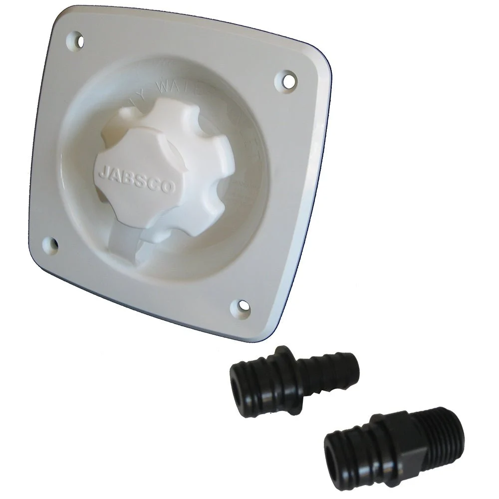 Jabsco Water Pressure Regulator - Flush Mount - White – Marine Boat Replacement Part