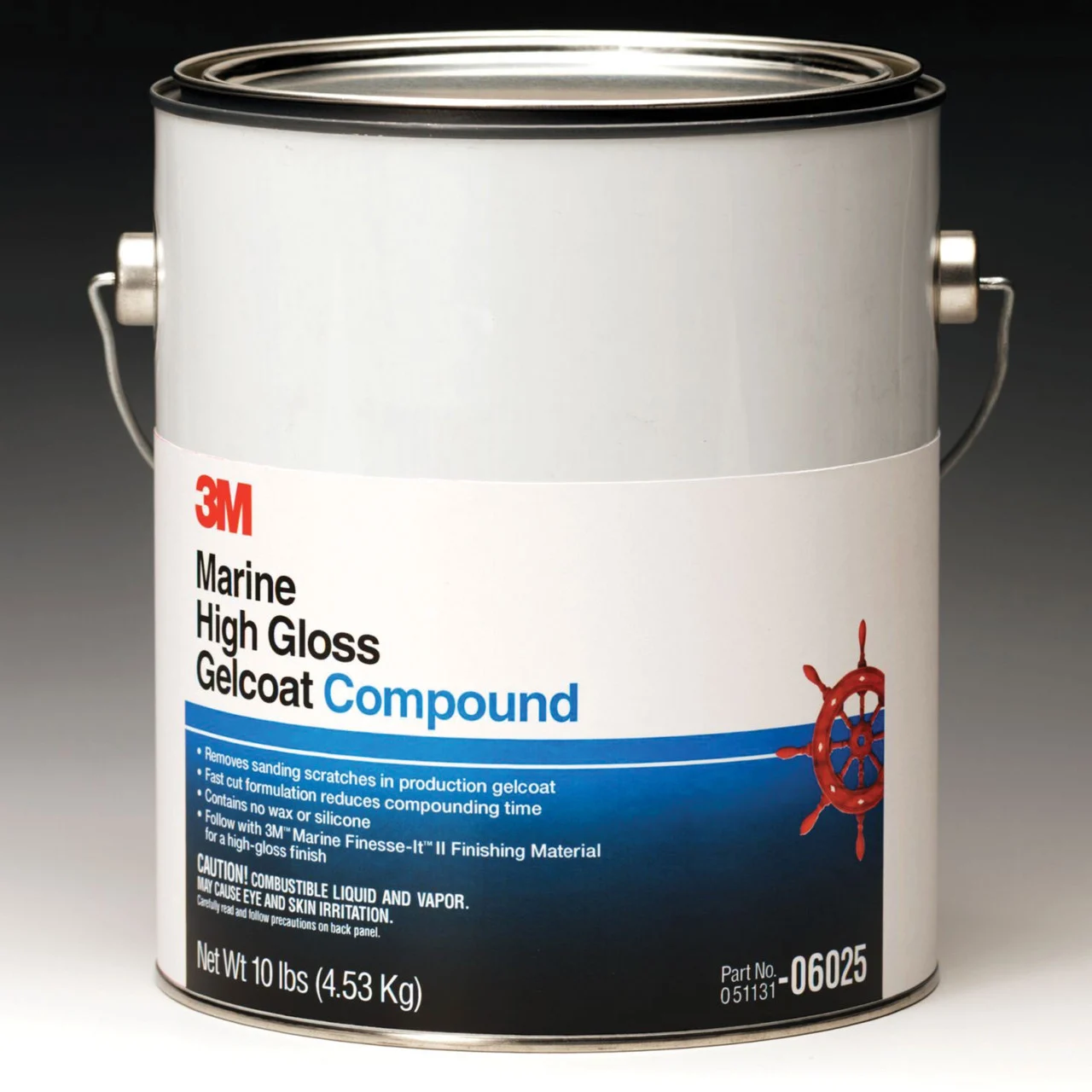 3M 06025 Marine High Gloss Gelcoat Compound - 7000044932