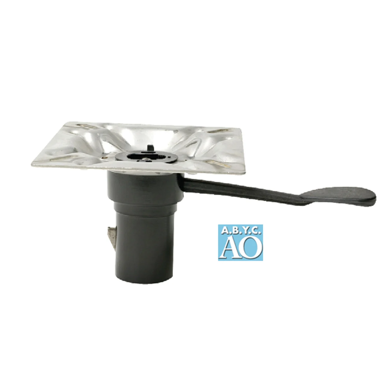 Attwood 238141-1 238 Series Seat Mount - Stainless Steel, Left Handle, 3'° Tilt - 238141-1