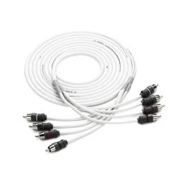 Jl Audio 4 Channel 12' Marine Audio Rca Cable - Xmd-Whtaic4-12