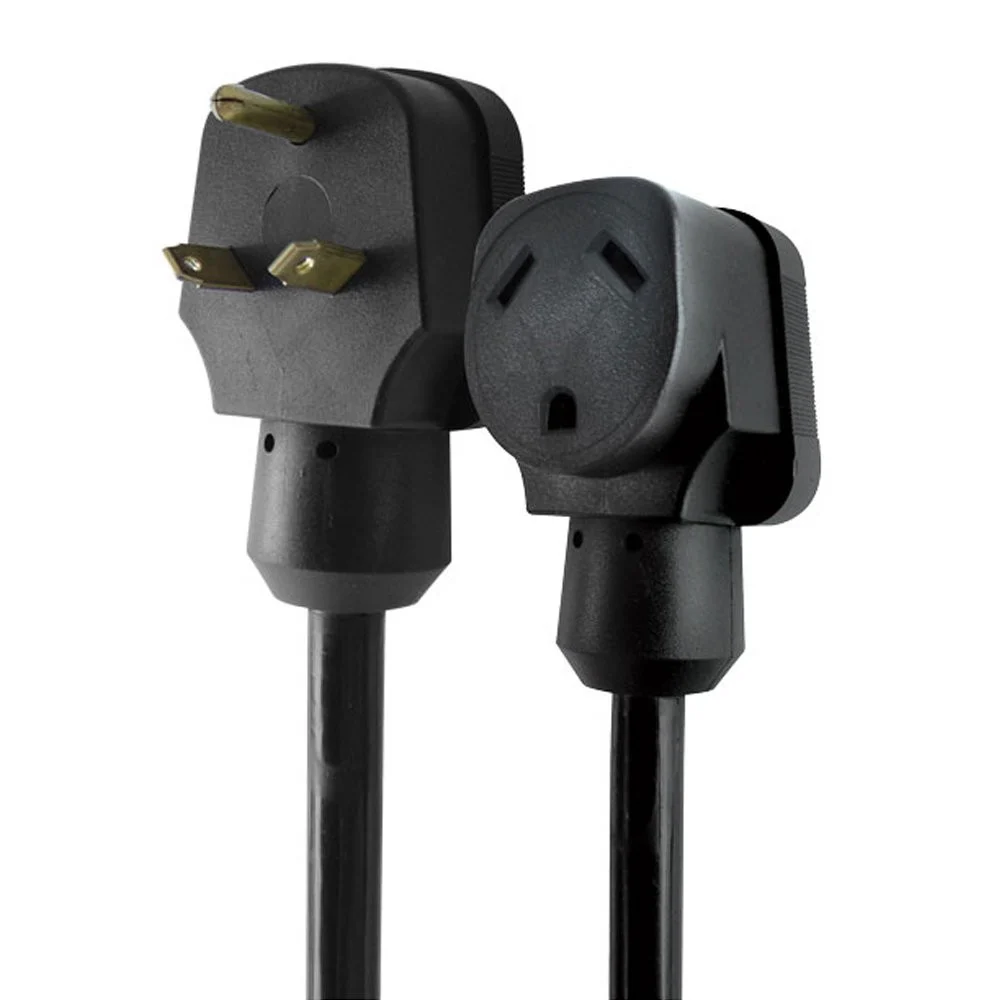Voltec 16-00559 Rv Extension Cord - 30a, 50', Black - 16-00559