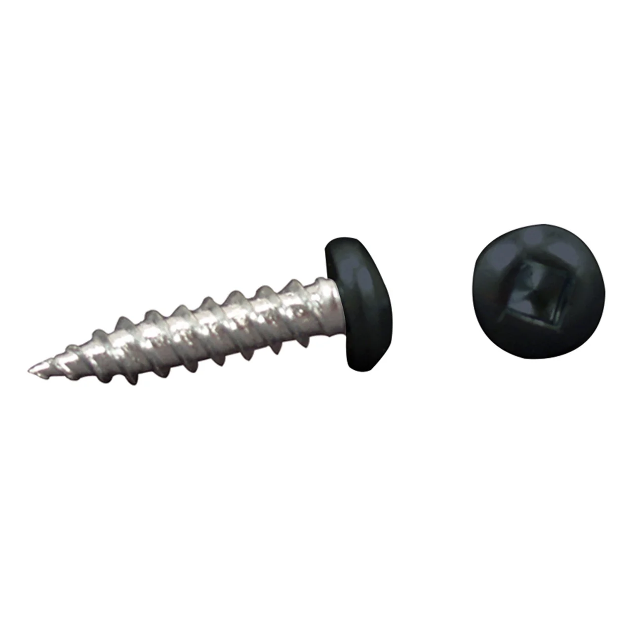 AP Products 012-PSQ500 8 x 1-1/4 Pan Head Screw - #8 x 1.25", Black, Pack of 500 - 012-PSQ500 BL 8 X 1-1/4