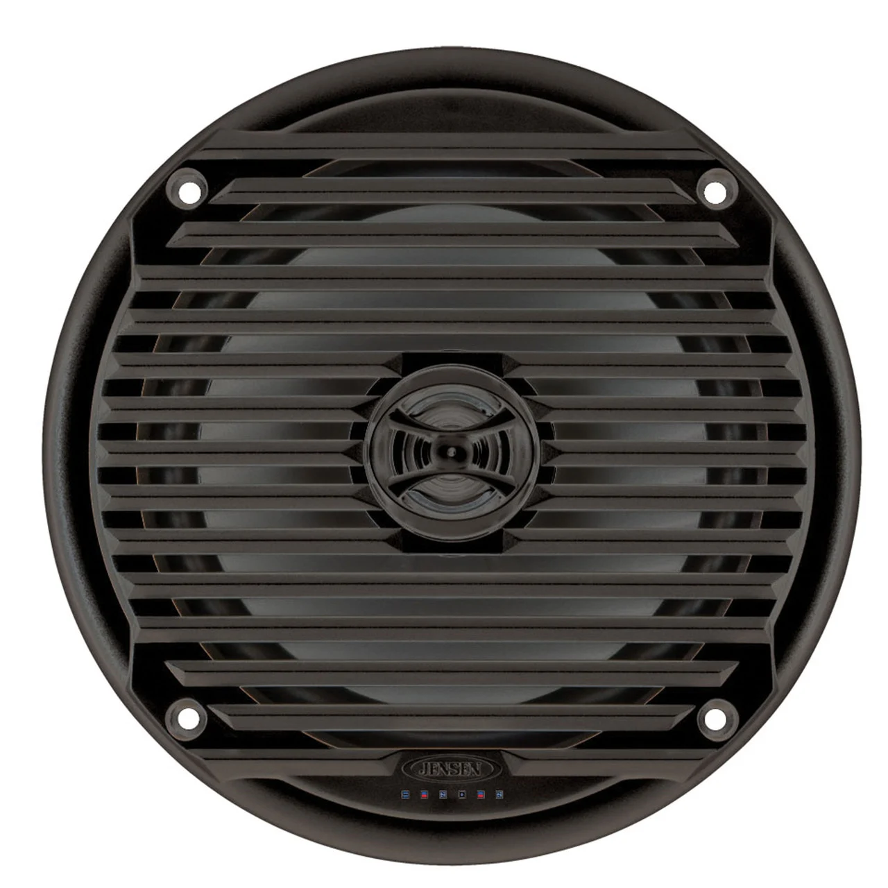 Jensen MS6007BR Coaxial Waterproof Speakers - 6.5", Black - MS6007BR