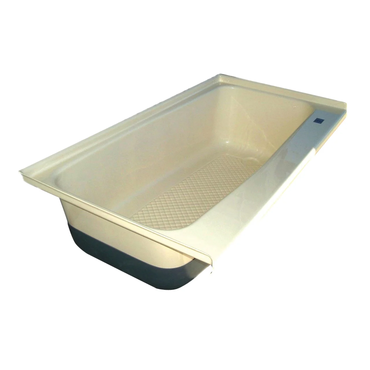 Icon 00479 Bath Tub with Right Hand Drain TU600RH - Colonial White - 479