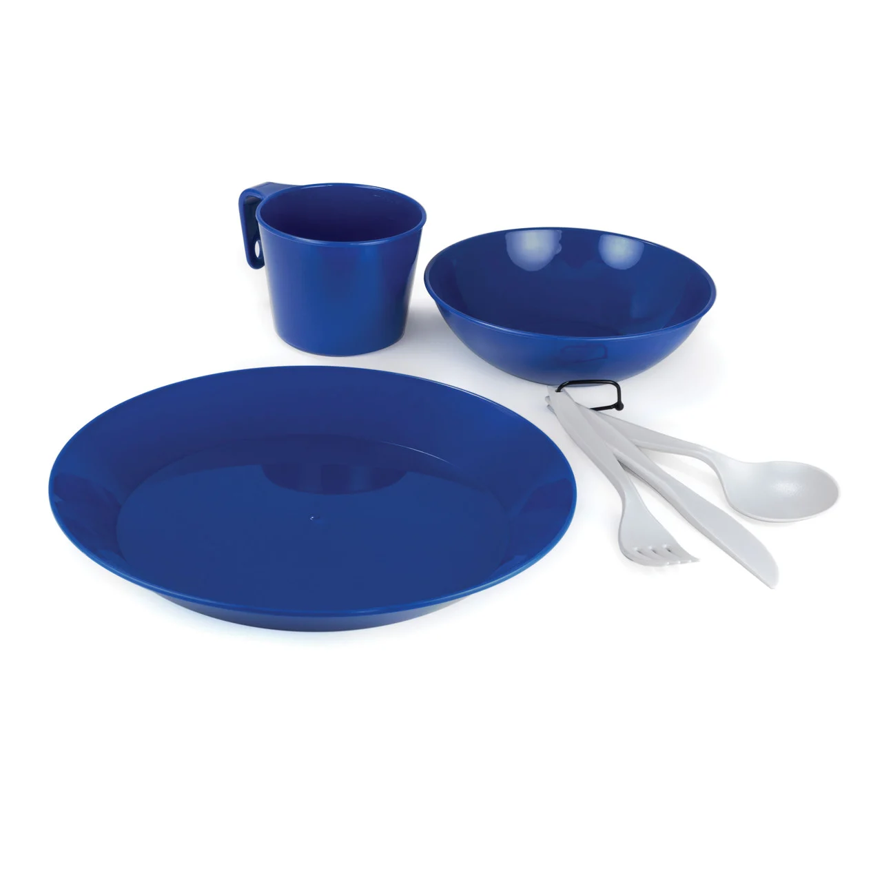 GSI Outdoors Cascadian 1-Person Table Set - Blue - 77281