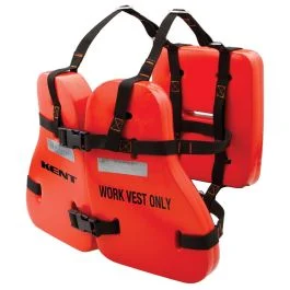 Kent Type V Vinyl Dip Work Vest - Oversized - Fits Chest Size 42"- 68"