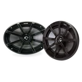Kicker Ps69 6x9" Powersports Weather-Proof Coaxial Speakers - 4-Ohm, Black