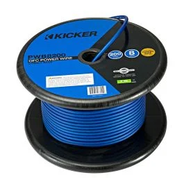 Kicker Pwb8200 200' 8awg Power Wire - Blue