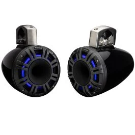 Kicker Kmtcxl8 8" Led Horn Loaded Compression Driver Tower System - Black