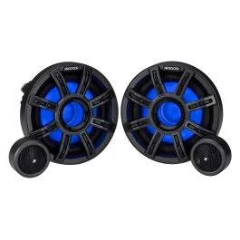 Kicker 6.5" Premium Marine Component Speakers - 4-Ohm