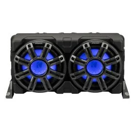 Kicker 10" Loaded Premium Marine Enclosure W/Passive Radiator - 4-Ohm