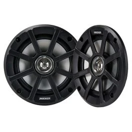 Kicker Psc65 6.5" Powersports Weather-Proof Coaxial Speakers - 2-Ohm, Black