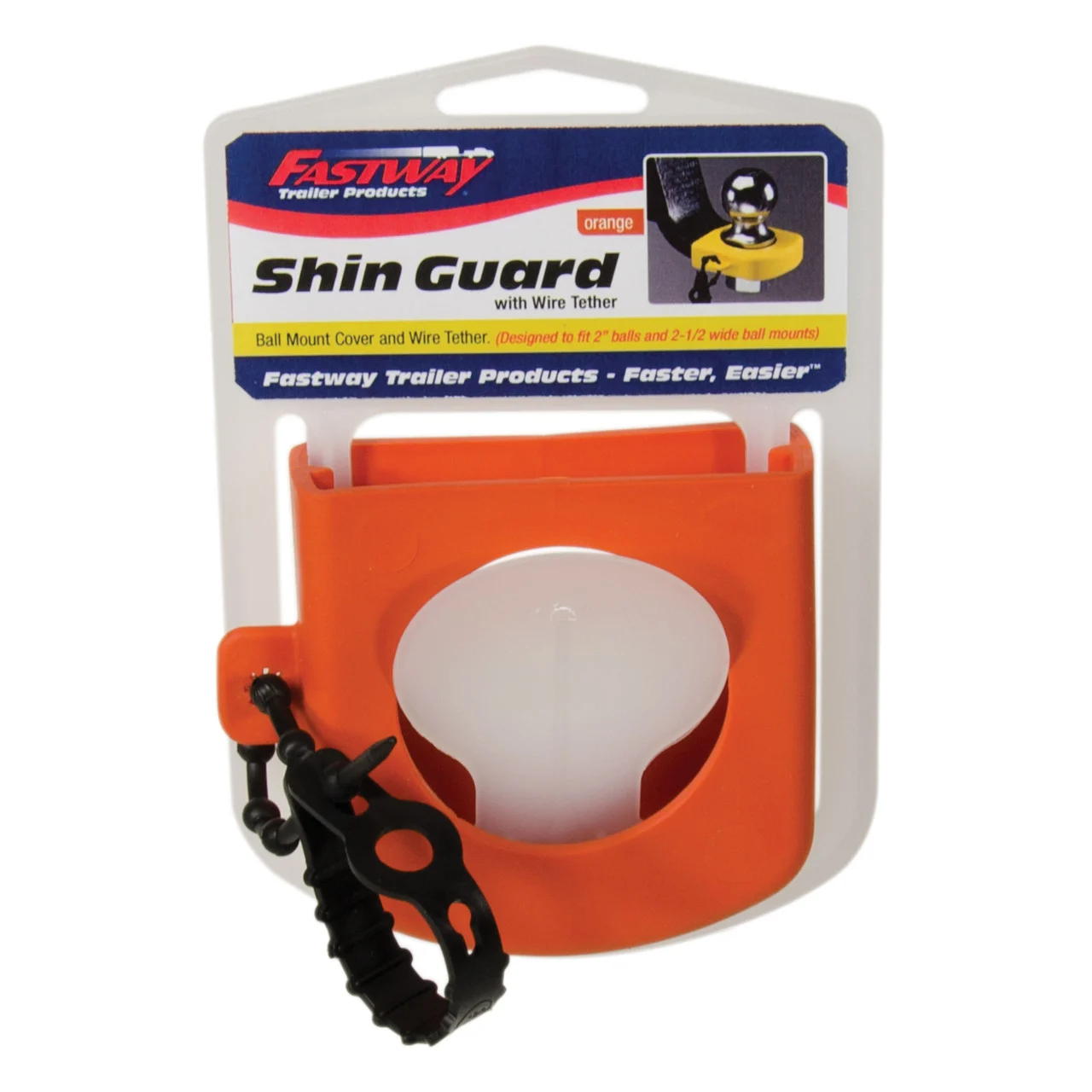 Fastway 82-00-3126 Shin Guard Safety Cover - Orange - 82-00-3126