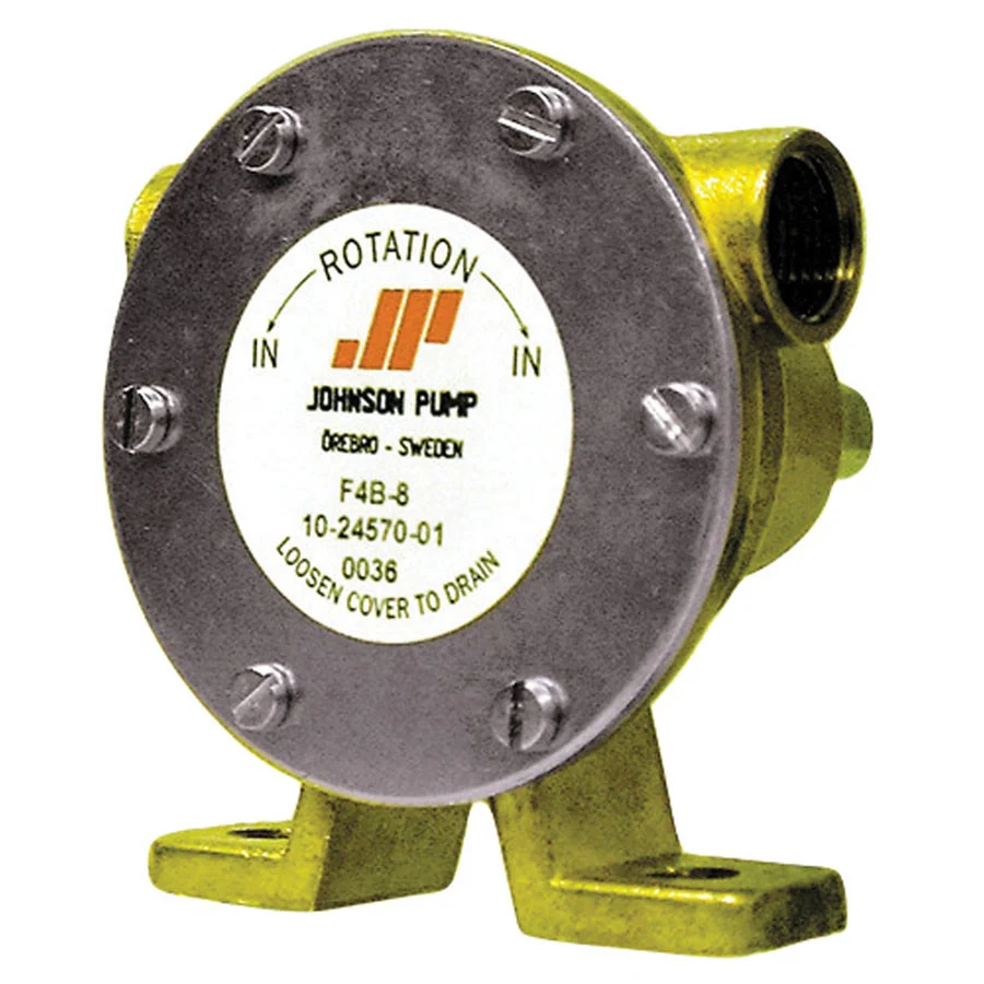 Johnson Pump 10-24570-01 F4B-8 Pedestal-Style Flexible Impeller Pump - 10-24570-01