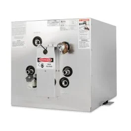 Kuuma 11-Gallon Wh, 240v (L1 & L2 Wiring) Front Heat Exchange, Side Mount