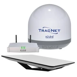 Kvh Hp Starlink Flat Panel Terminal Kit W/Tracnet Coastal Pro 5g/Wifi Compact Terminal W/Tracnet Hub