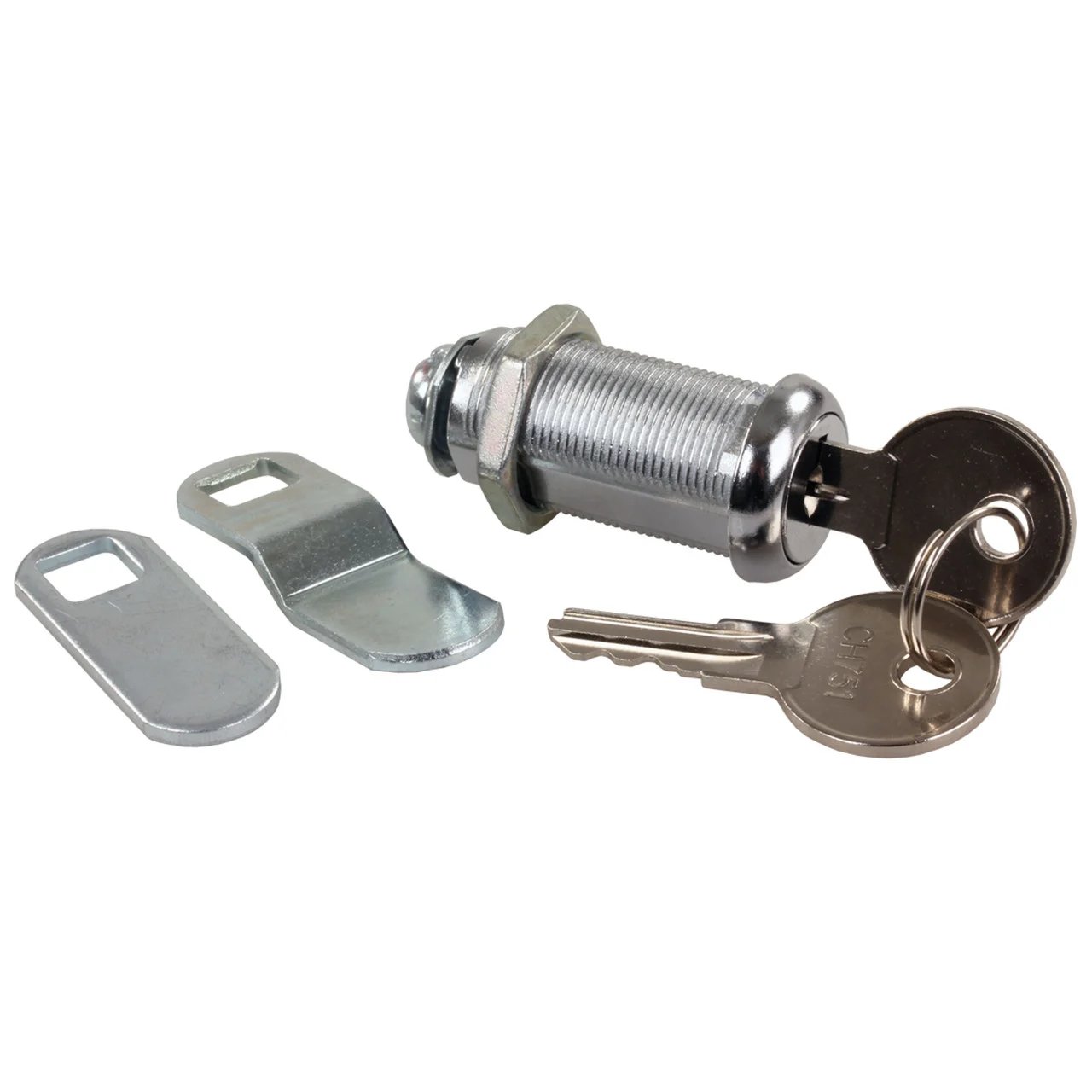 JR Products 00335 Standard Compartment Door Key Lock - 1-3/8" - 335