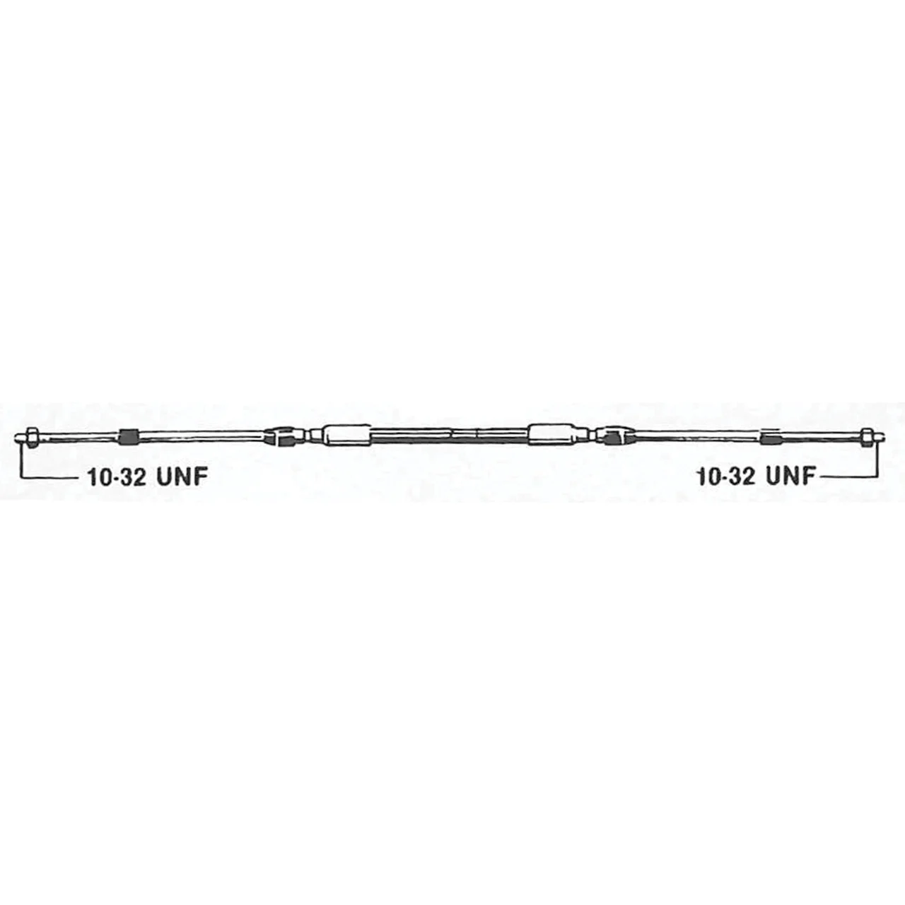 Uflex C2X10 Universal 3300 Style Engine Control Cable - 10' - C2X10