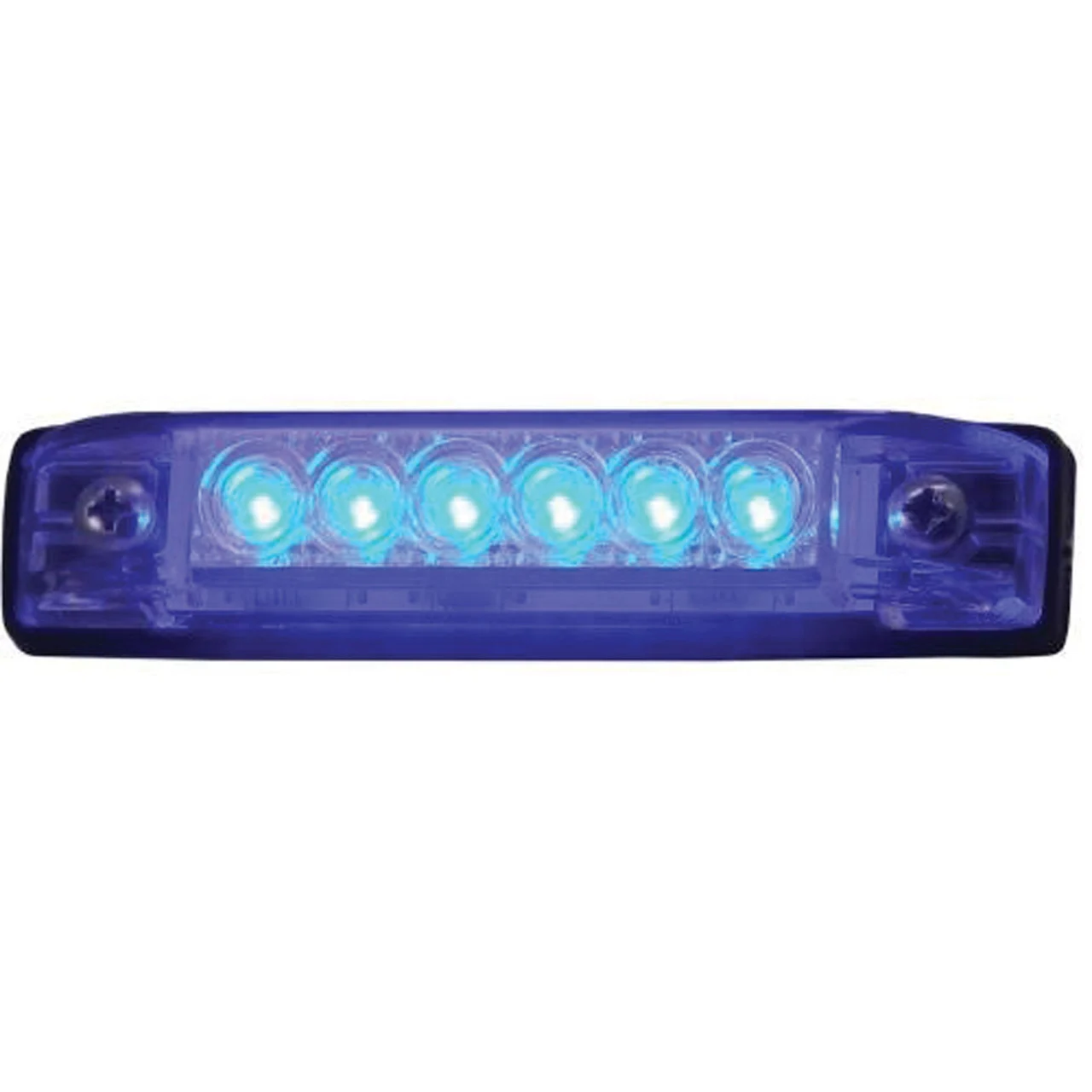 T-H Marine LED LED-51801-DP Slim Line Utility Strip Lights, 4" - Blue - LED-51801-DP