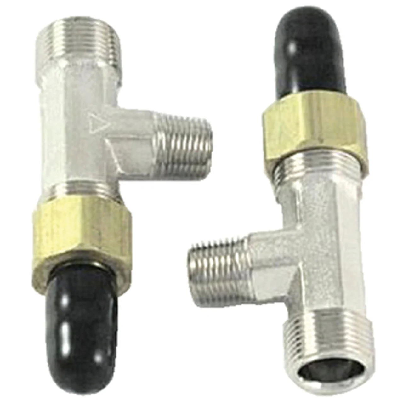 Sierra HF4202 Horizontal Bleeder Tees for BayStar Cylinders (H-Series Only) - Pair - HF4202