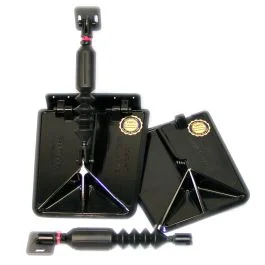 Smart Tab Sx Composite Trim Tabs By Lectrotab 9.5" X 10" F/18'-20' Boat W/150 - 240hp - Black