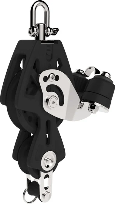 Lewmar Block Synchro Single With Fiddle, Becket & Cleat 72mm