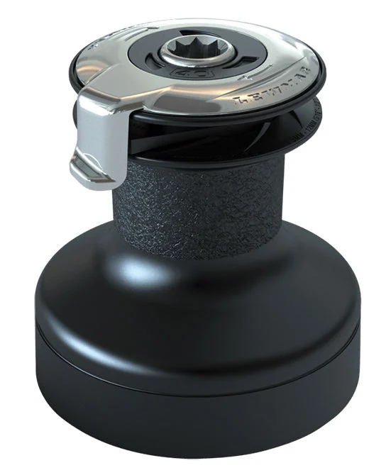 Lewmar #30 EVO Self-Tailing Winch Alloy Black