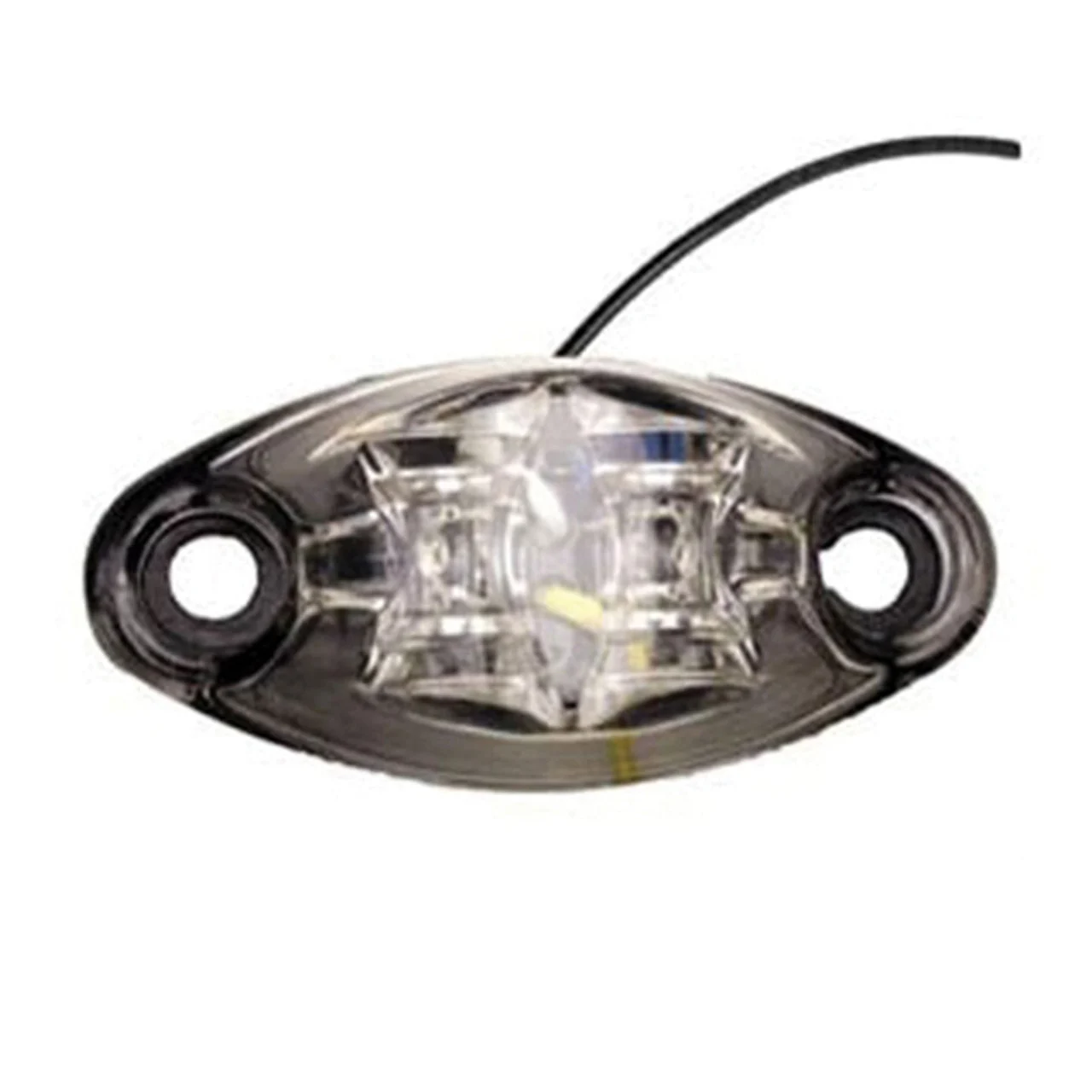 Diamond Group by Valterra DG52530VP LED Exterior Marker Light - 2-Wire, Clear/White - DG52530VP