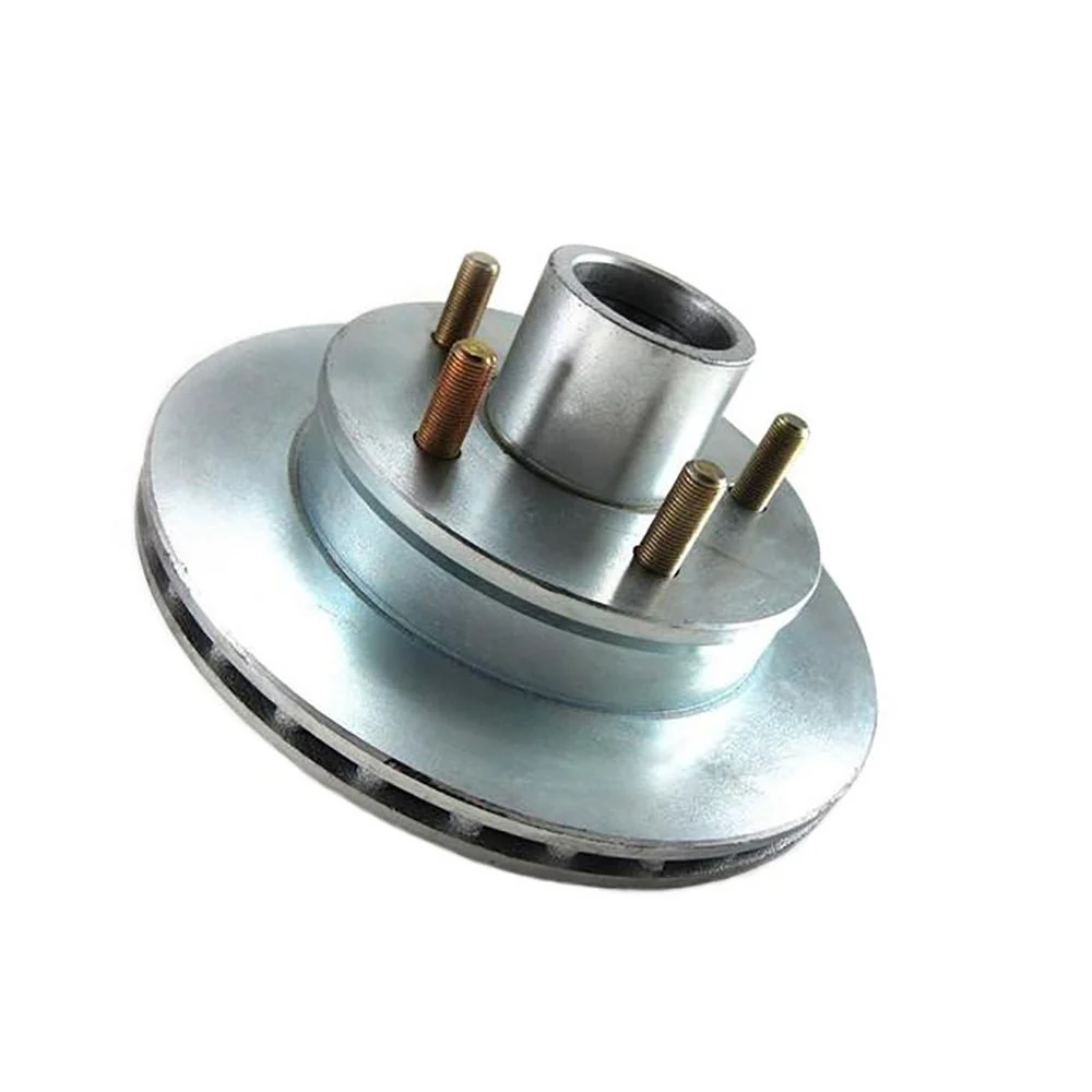 Load Rite Rotor Complete Kit Vented 9.75" Integral, No Grease 5 Stud Dacromet Finish Knott – Marine Boat Replacement Part