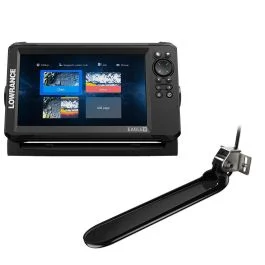 Lowrance Eagle 9 W/Tripleshot T/M Transducer & Discover Onboard Chart