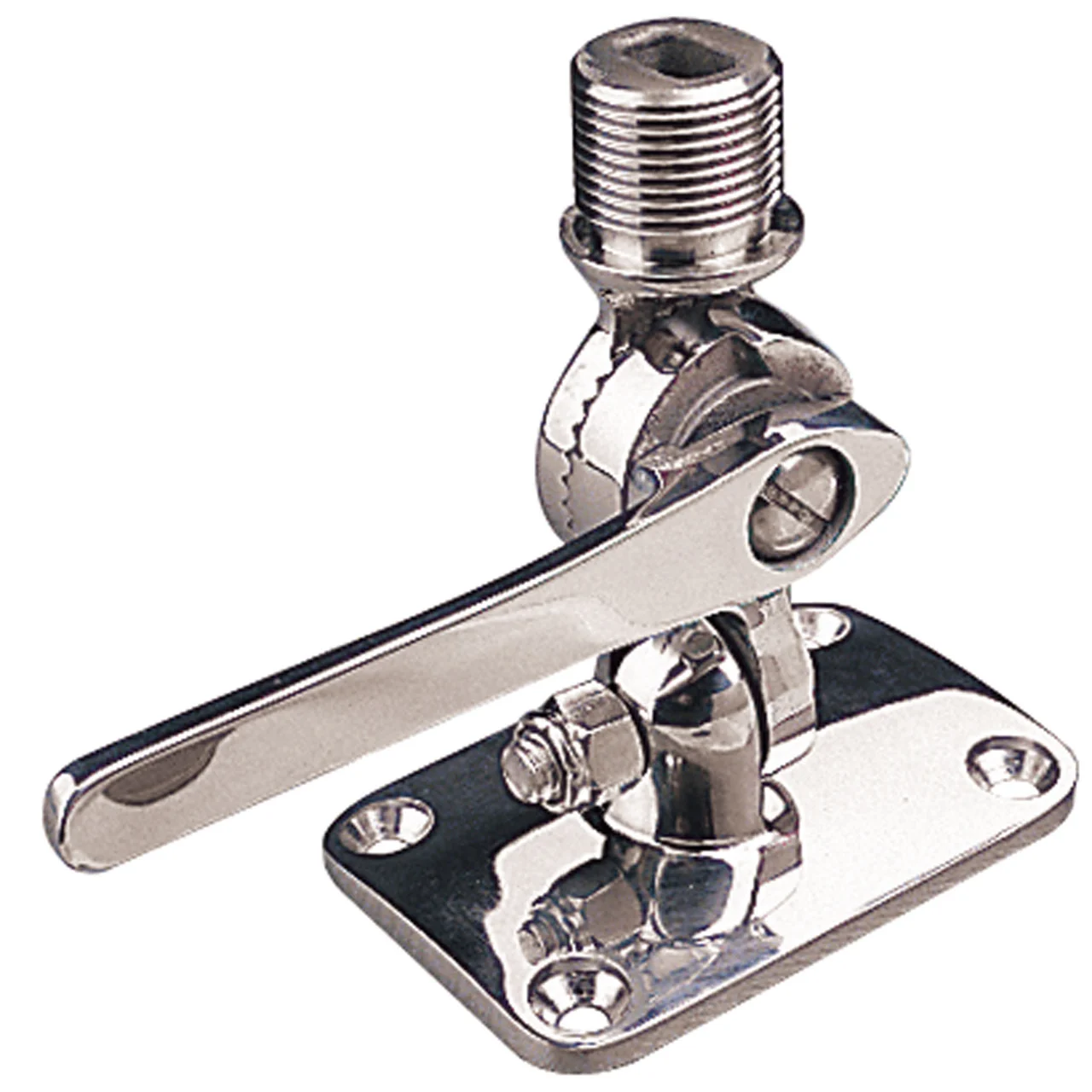 Sea-Dog 329230-1 Stainless Steel Adjustable Antenna Base (Deck Mount) - 329230-1