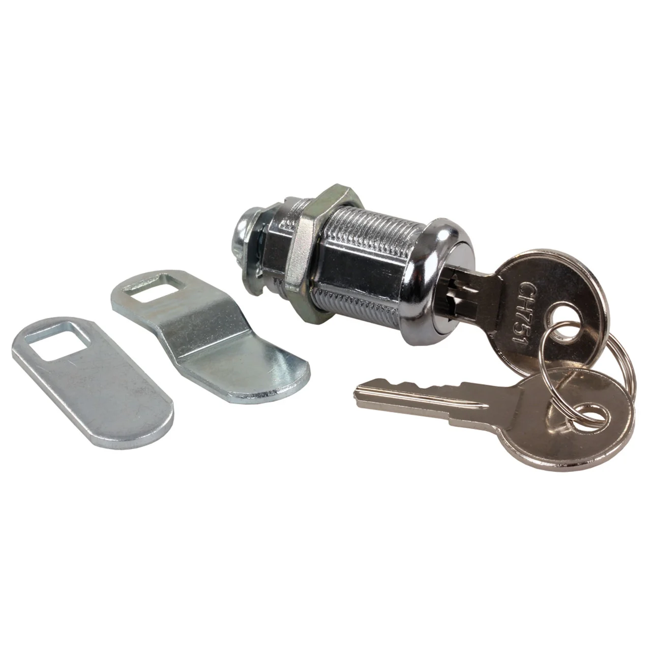 JR Products 00325 Standard Compartment Door Key Lock - 1-1/8" - 325