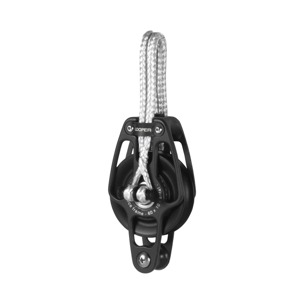 Antal 60mm Single Snap Loop Block w/ Becket