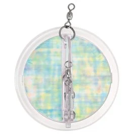 Luhr-Jensen 4-1/8" Dipsy Diver - Clear/Clear Bottom Uv Moon Jelly
