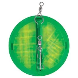 Luhr-Jensen 2-1/4" Dipsy Diver - Kelly Green/Silver Bottom Moon Jelly