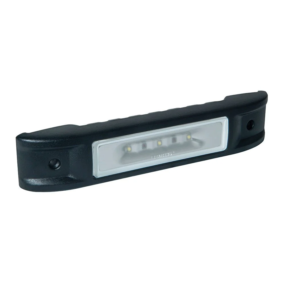 Lumitec Ibiza LED Engine Room Light - Non-Dimming White - Black Finish – Marine Boat Replacement Part