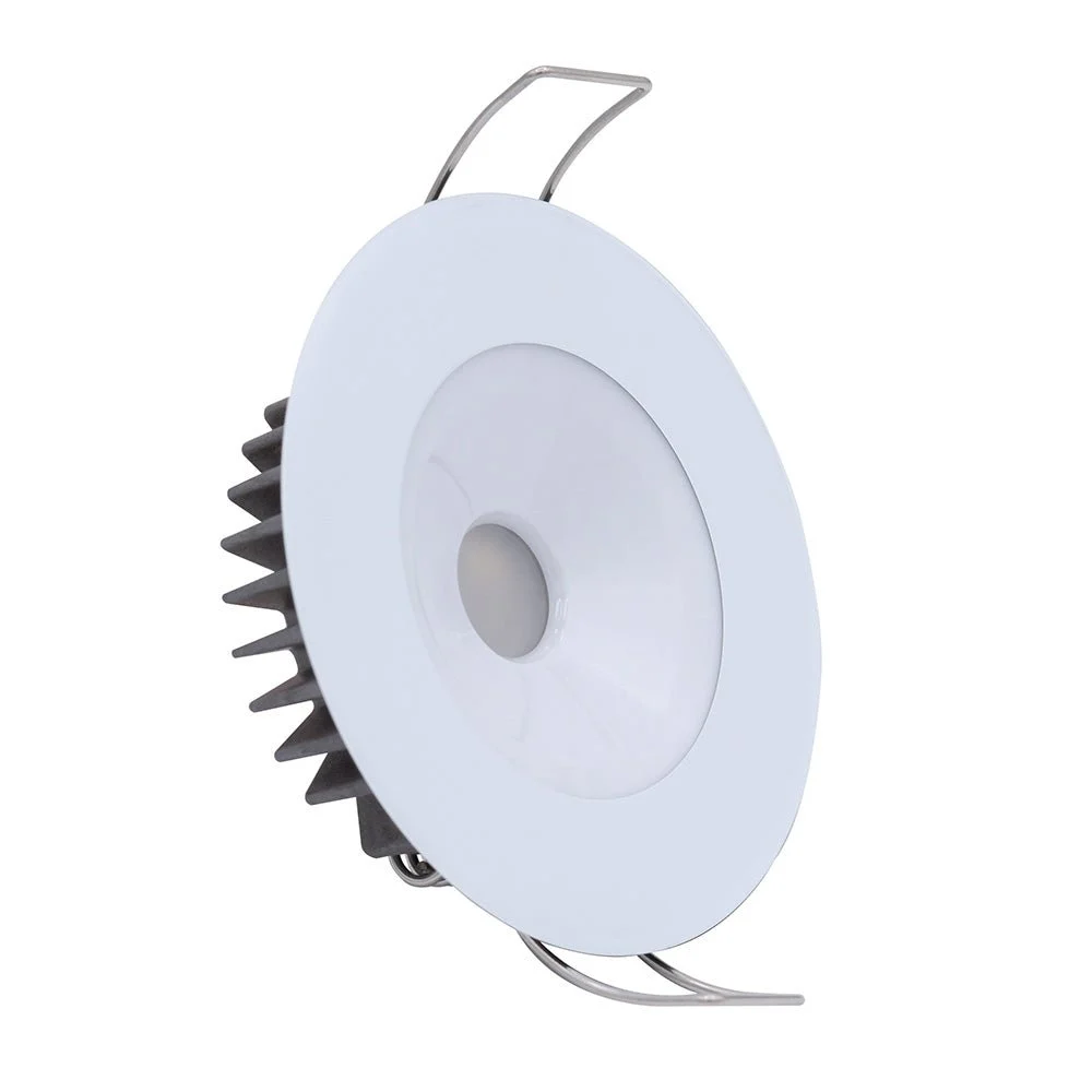 Lumitec Illusion Flush Mount LED Down Light - Spectrum RGBW - Cool White - White Housing – Marine Boat Replacement Part