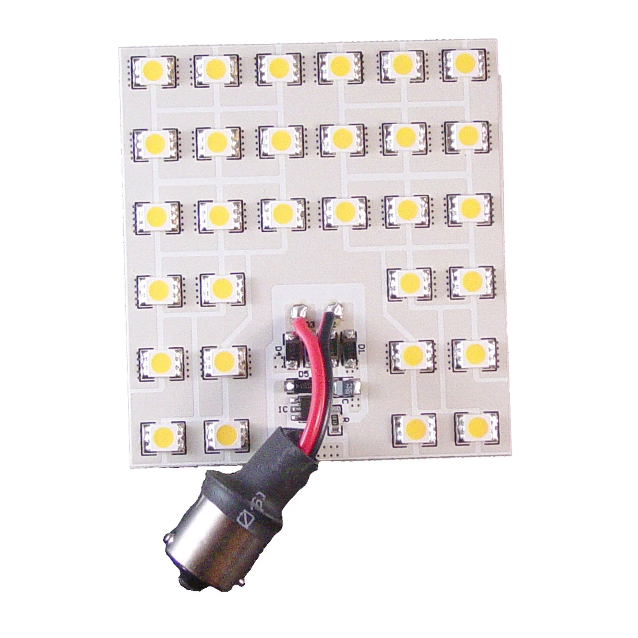 Command Electronics K-0030 LED Light Upgrade Kit With Wedge Base And 1141 Adapter - 30 Diodes - K-0030