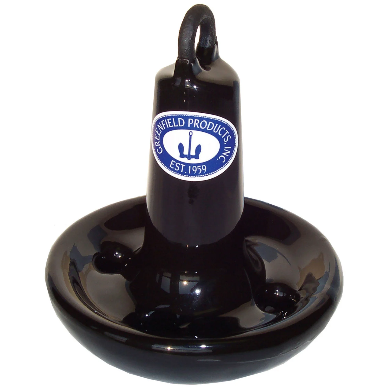 Greenfield 510-E Economy Vinyl Coated Mushroom Anchor - Black, 10 lb. - 510-E